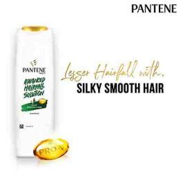 Pantene Advanced Hair fall Solution, Silky Smooth Care Shampoo, Pack of 1, 340ML